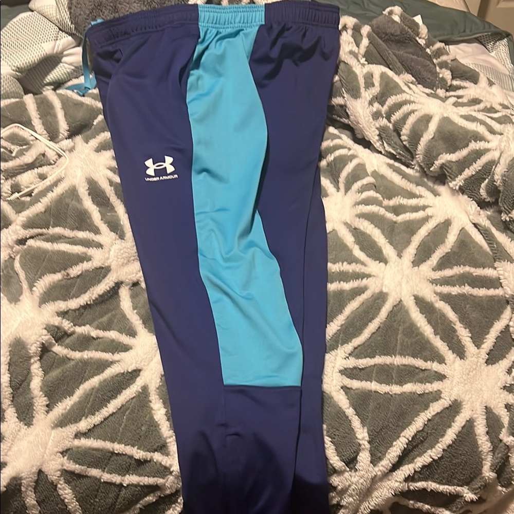 Under Armour Kids' Blue Athletic Bottoms